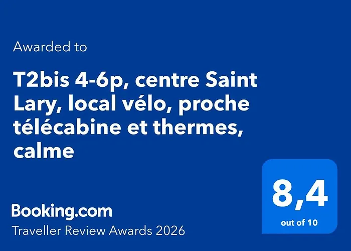 T3 Centre Lary - Calme, Lumineux, Veranda, Local Velo Et Parking * Saint-Lary-Soulan